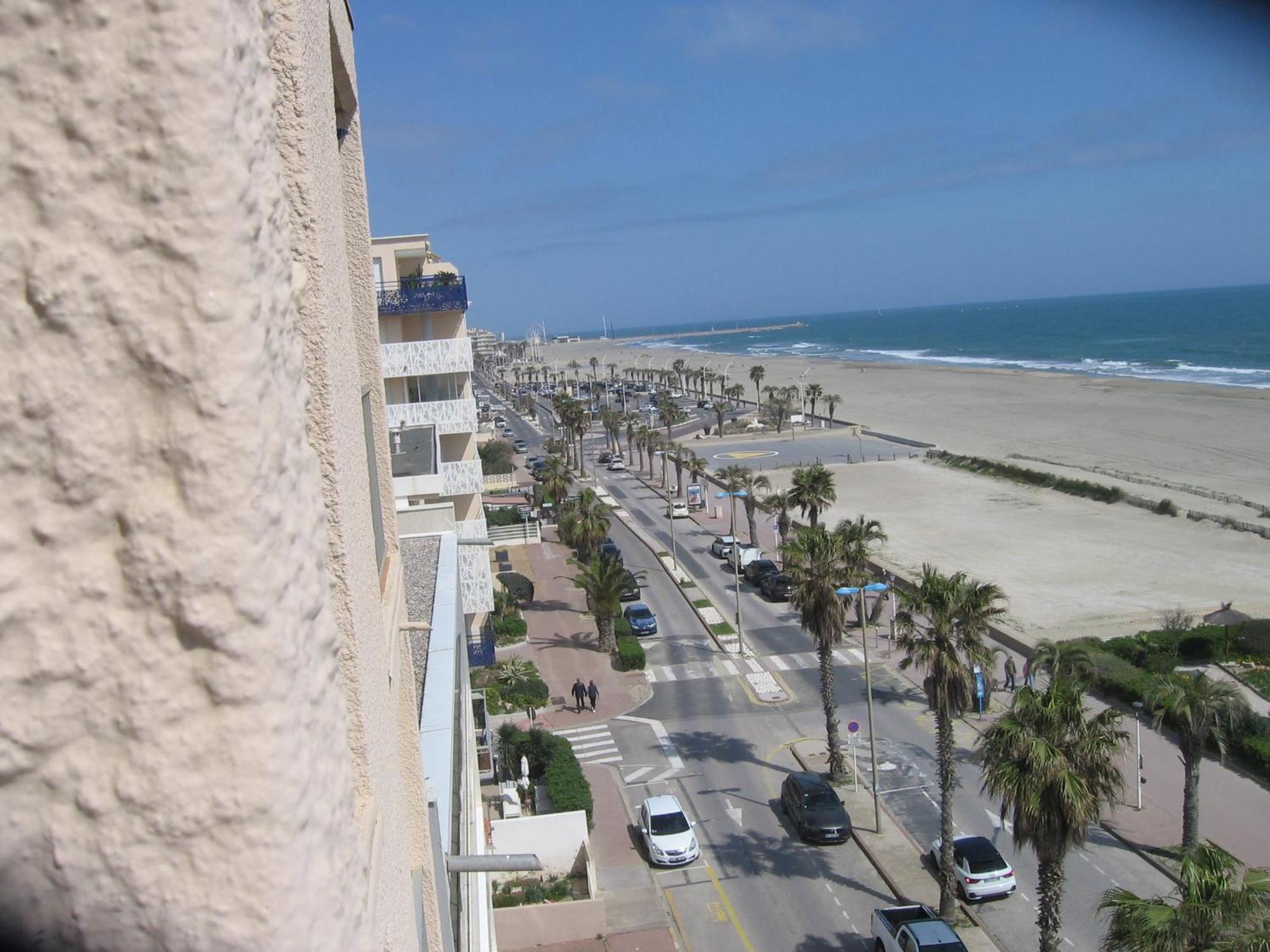 Studio Vue Sur La Mer Au 6Eme Et Dernier Etage 카네트 외부 사진