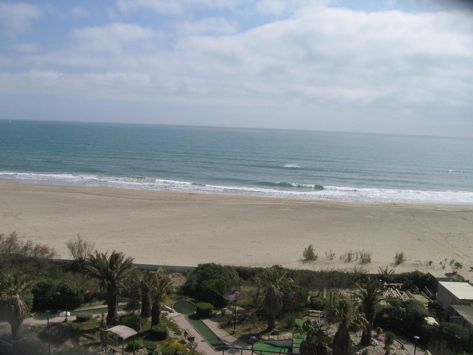 Studio Vue Sur La Mer Au 6Eme Et Dernier Etage 카네트 외부 사진
