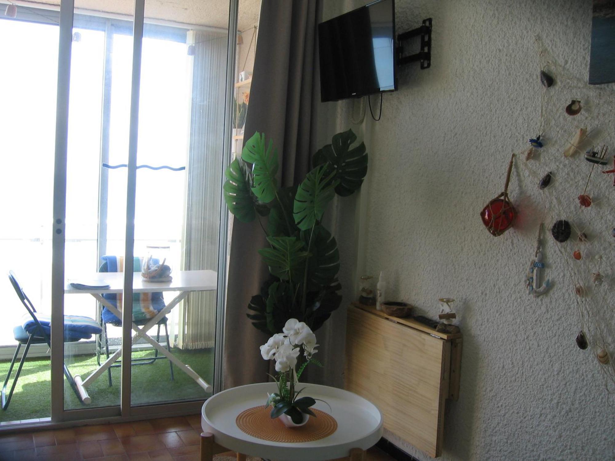 Studio Vue Sur La Mer Au 6Eme Et Dernier Etage 카네트 외부 사진